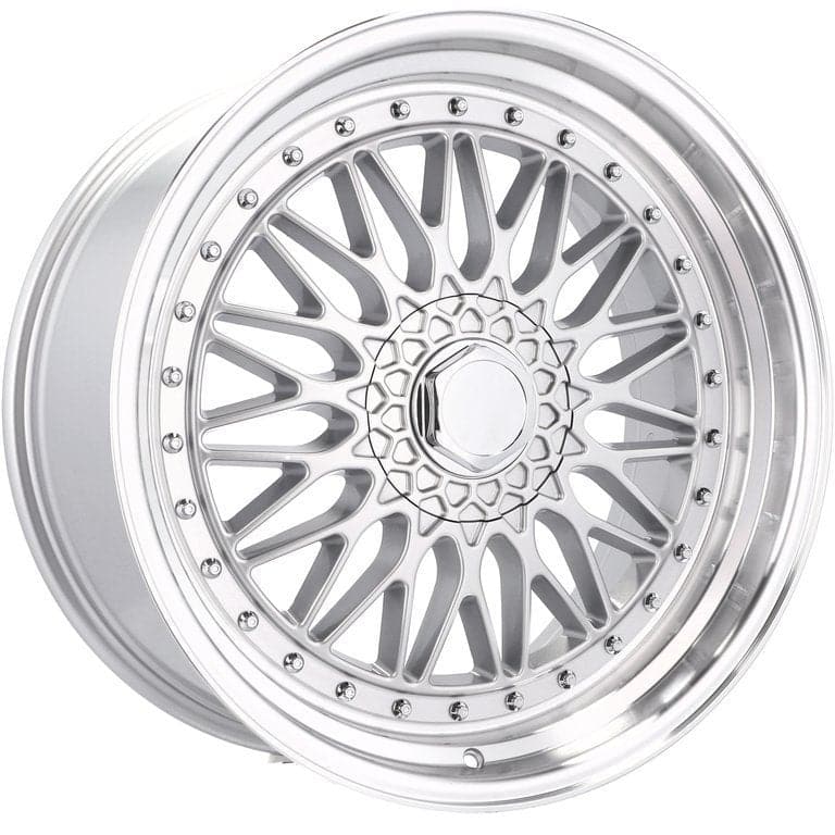 Alu kola pro Racing Line BY479 7.5x17 4x100 ET35 Silver & Polished Lip