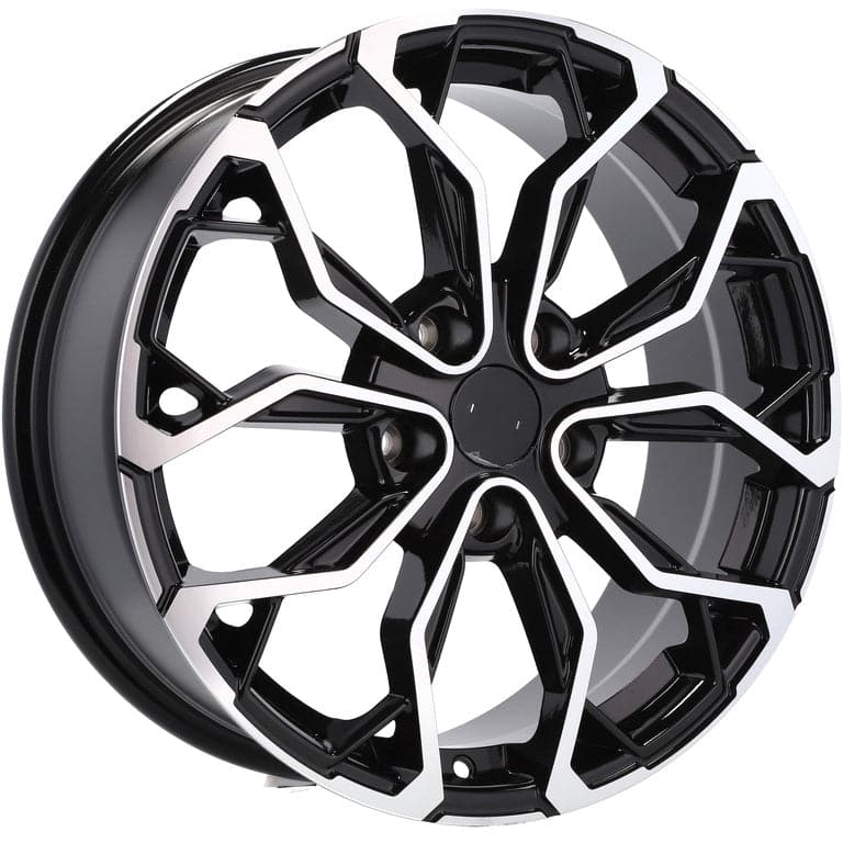 Alu kola pro Renault XF260 7x17 4x100 ET44 Black Polished