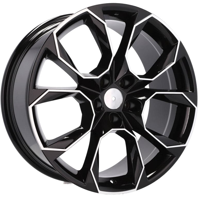 Alu kola pro Škoda SK516 8x18 5x112 ET40 Black Polished