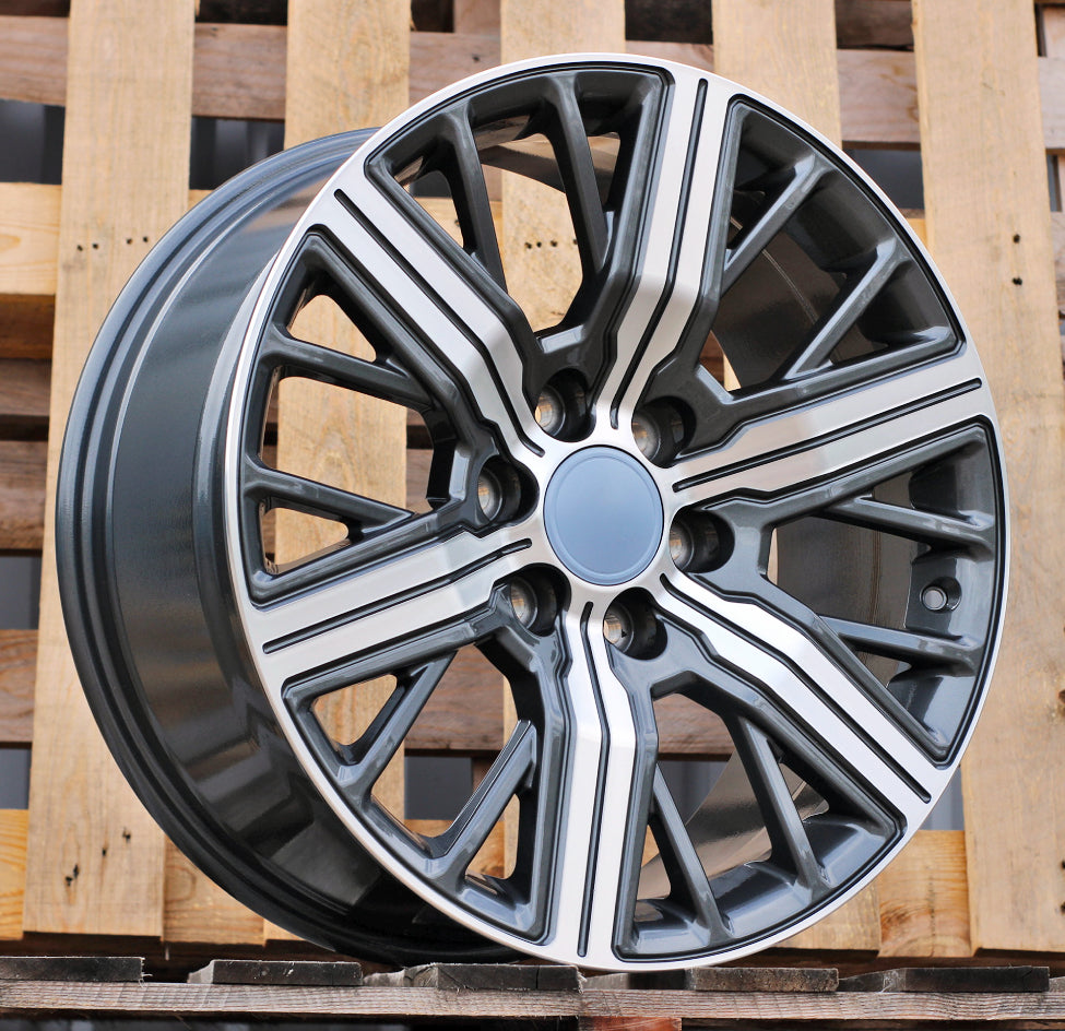 Alu kola pro Offroad H965D 8.5x20 6x139.7 ET25 106.1 Grey Polished