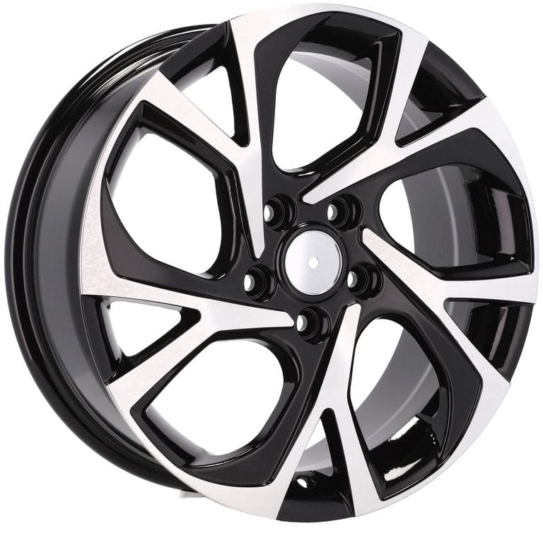 Alu kola pro Toyota FE132 7x18 5x114.3 ET50 Black Polished