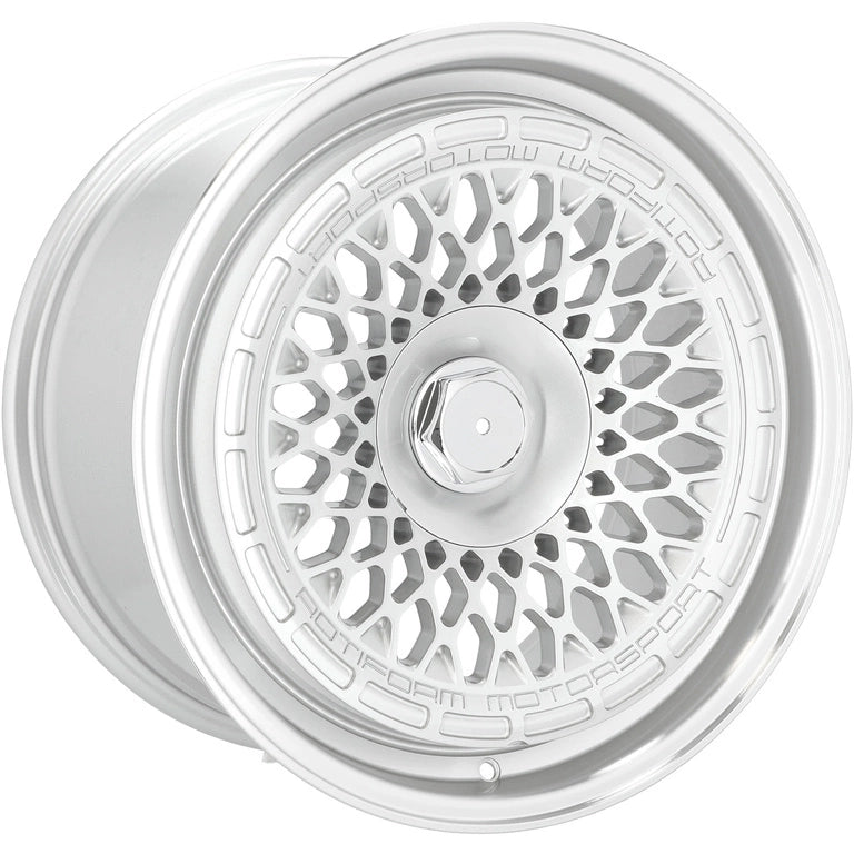 Alu kola Racing Line 1308B 9.5x18 5x112 ET35 72.6 Silver Shining & Polished Lip
