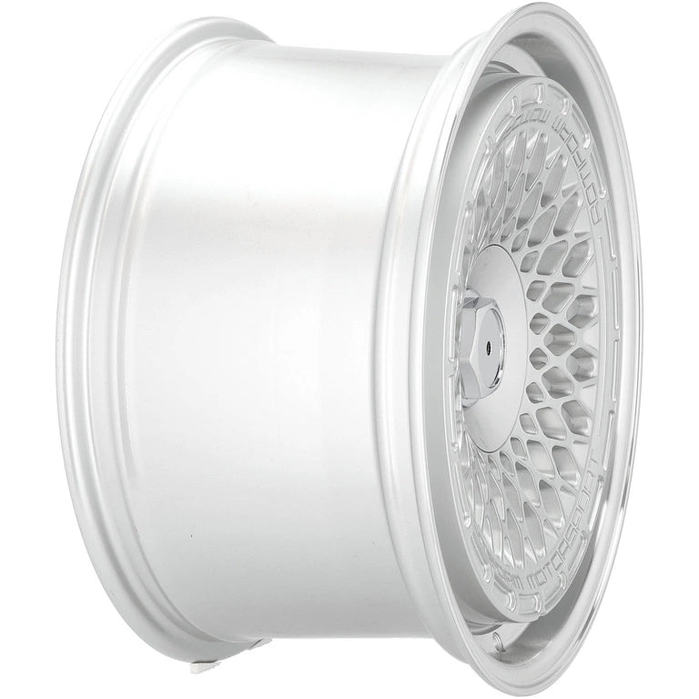 Alu kola Racing Line 1308B 8.5x18 5x112 ET30 72.6 Silver Shining & Polished Lip | Wheelsup.cz