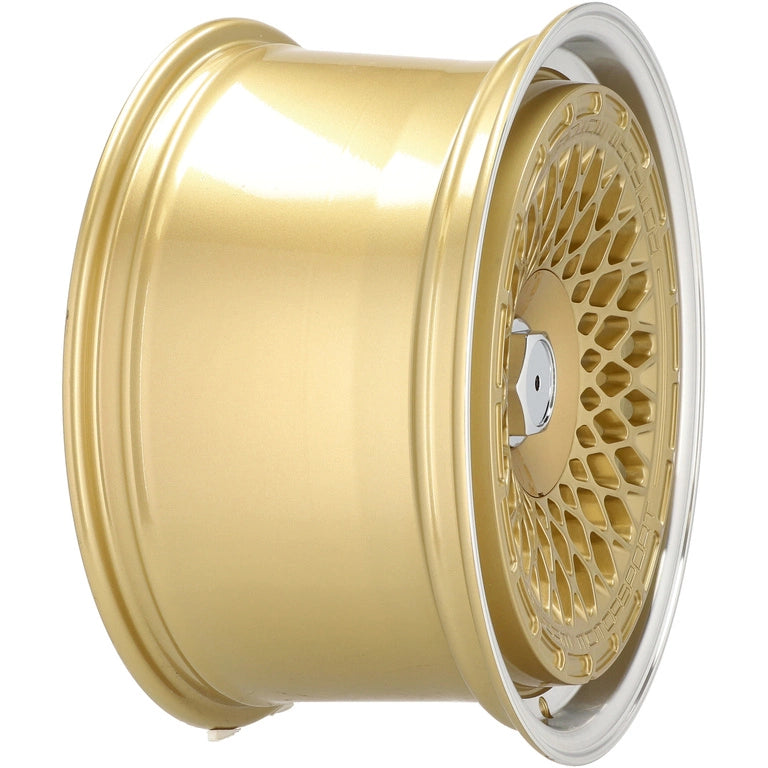 Alu kola Racing Line 1308B 8.5x18 5x112 ET30 72.6 Bronze & Polished Lip | Wheelsup.cz
