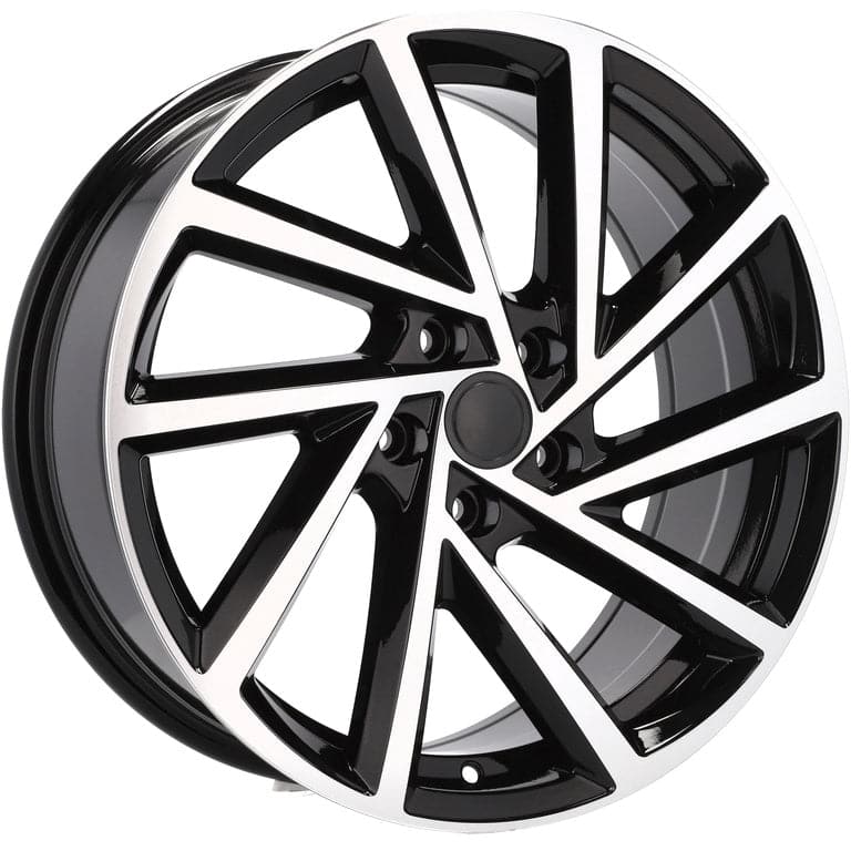 Alu kola pro Volkswagen B5329 6.5x16 5x112 ET45 Black Polished