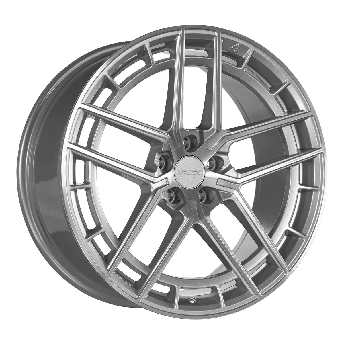 Alu kola Arceo VIENNA 8.5x20 5x114.3 ET35 Silver Diamond | Wheelsup.cz
