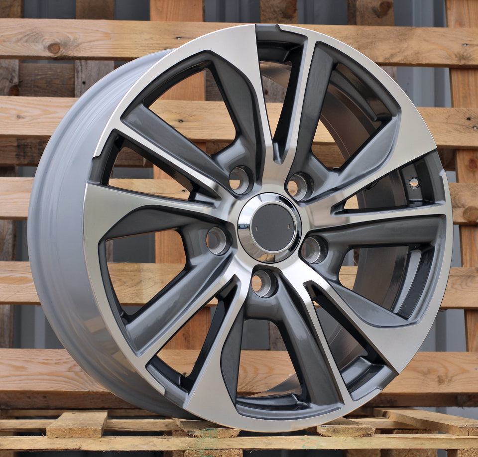 Alu kola pro Offroad B1611 8.5x20 5x150 ET60 110.5 Grey Polished
