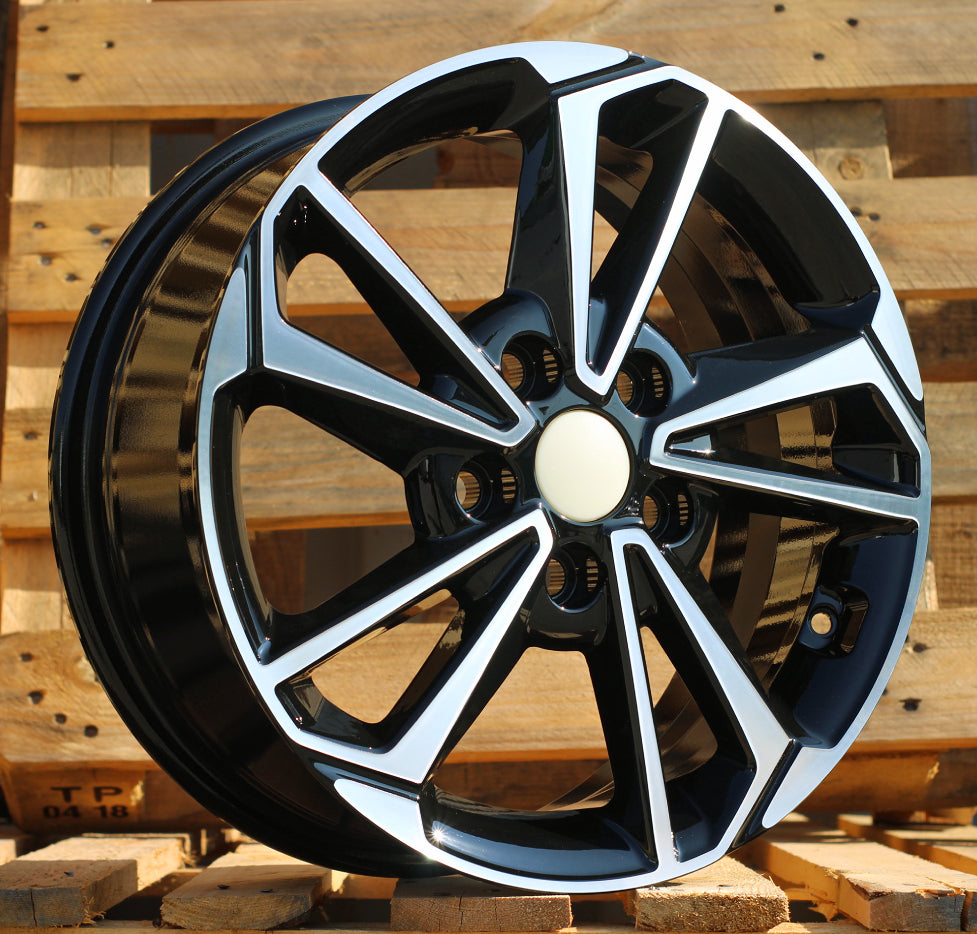 Alu kola pro Kia B1134 6.5x16 5x114.3 ET50 Black Polished