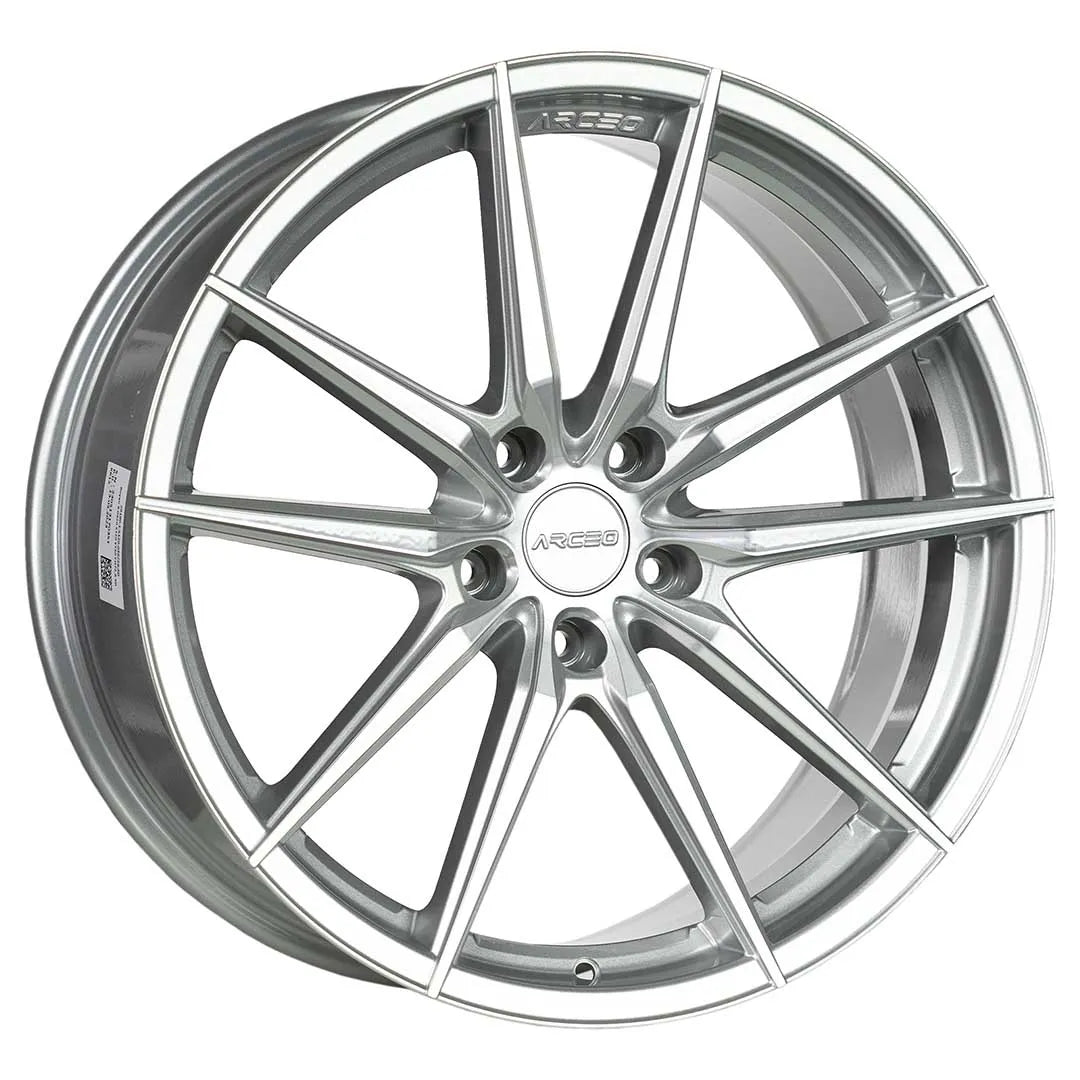 Alu kola Arceo MONACO 9.5x19 5x112 ET40 Silver Diamond | Wheelsup.cz