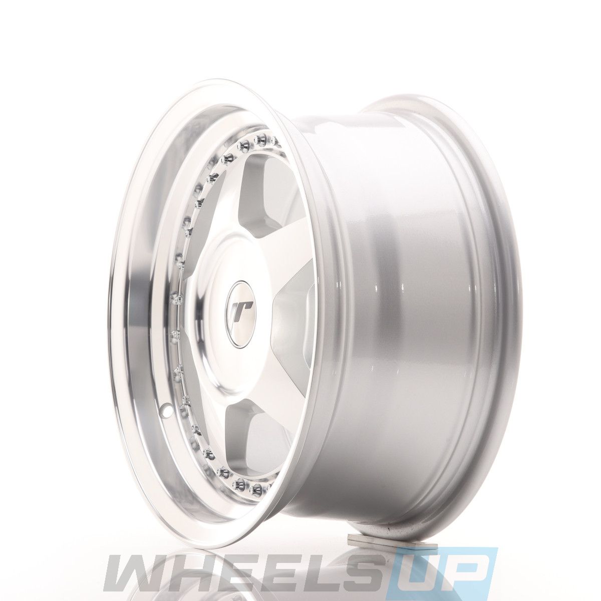 Alu kola Japan Racing JR6 16x8 ET30 4x100/114 Silver Machined Face WheelsUp