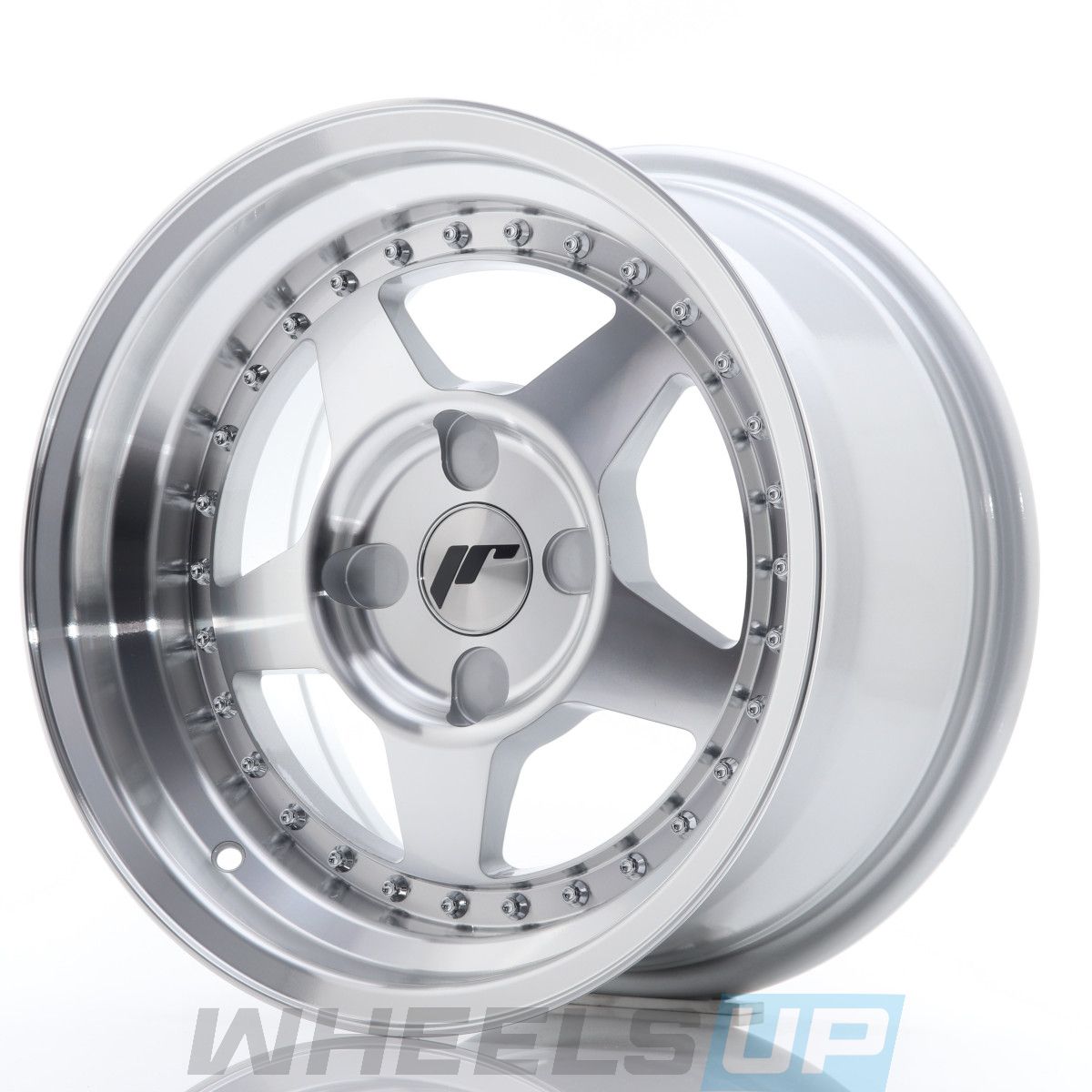 Alu kola Japan Racing JR6 15x8 ET25 4H BLANK Silver Machined Face WheelsUp