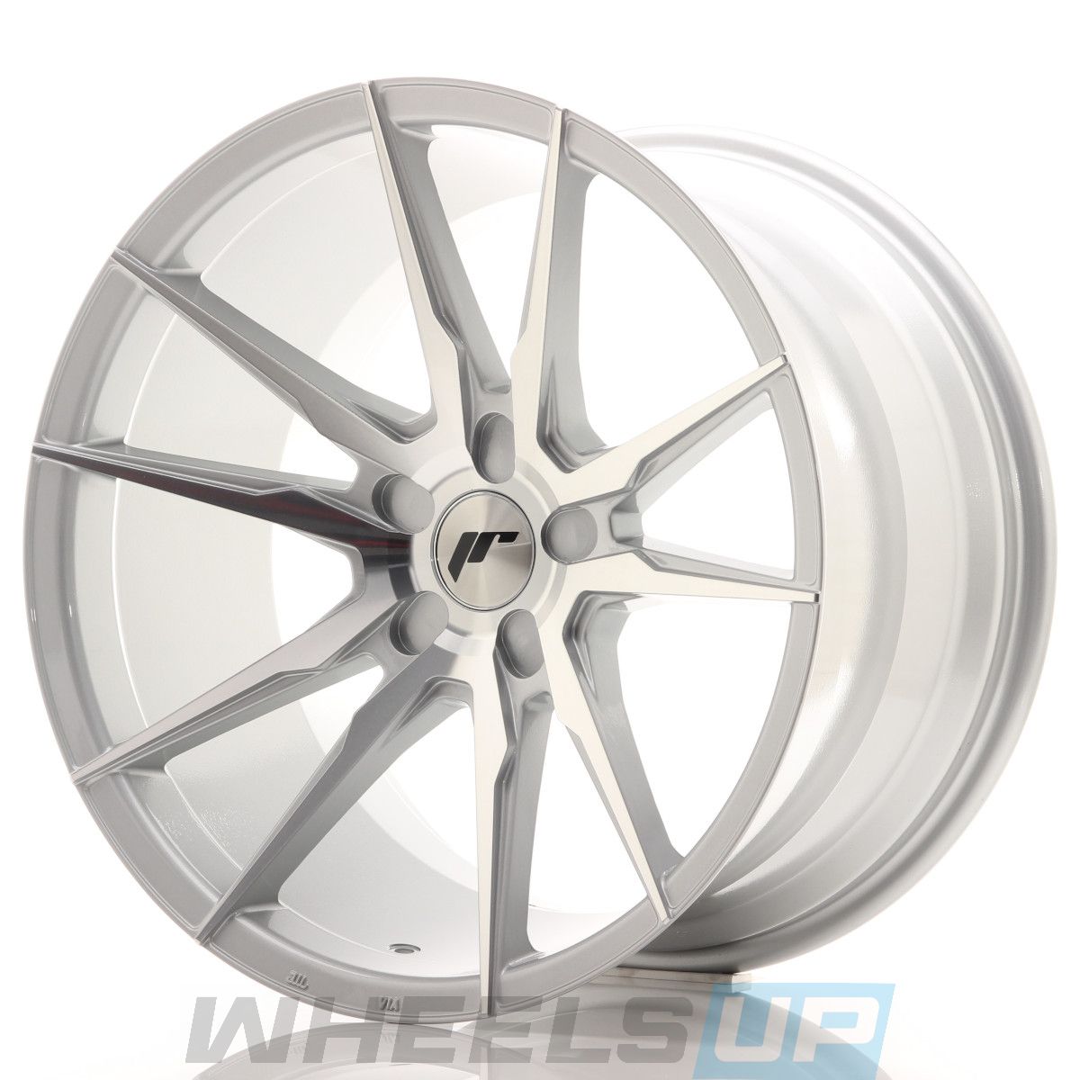 Alu kola Japan Racing JR21 20x11 ET20-30 5H BLANK Silver Machined Face WheelsUp