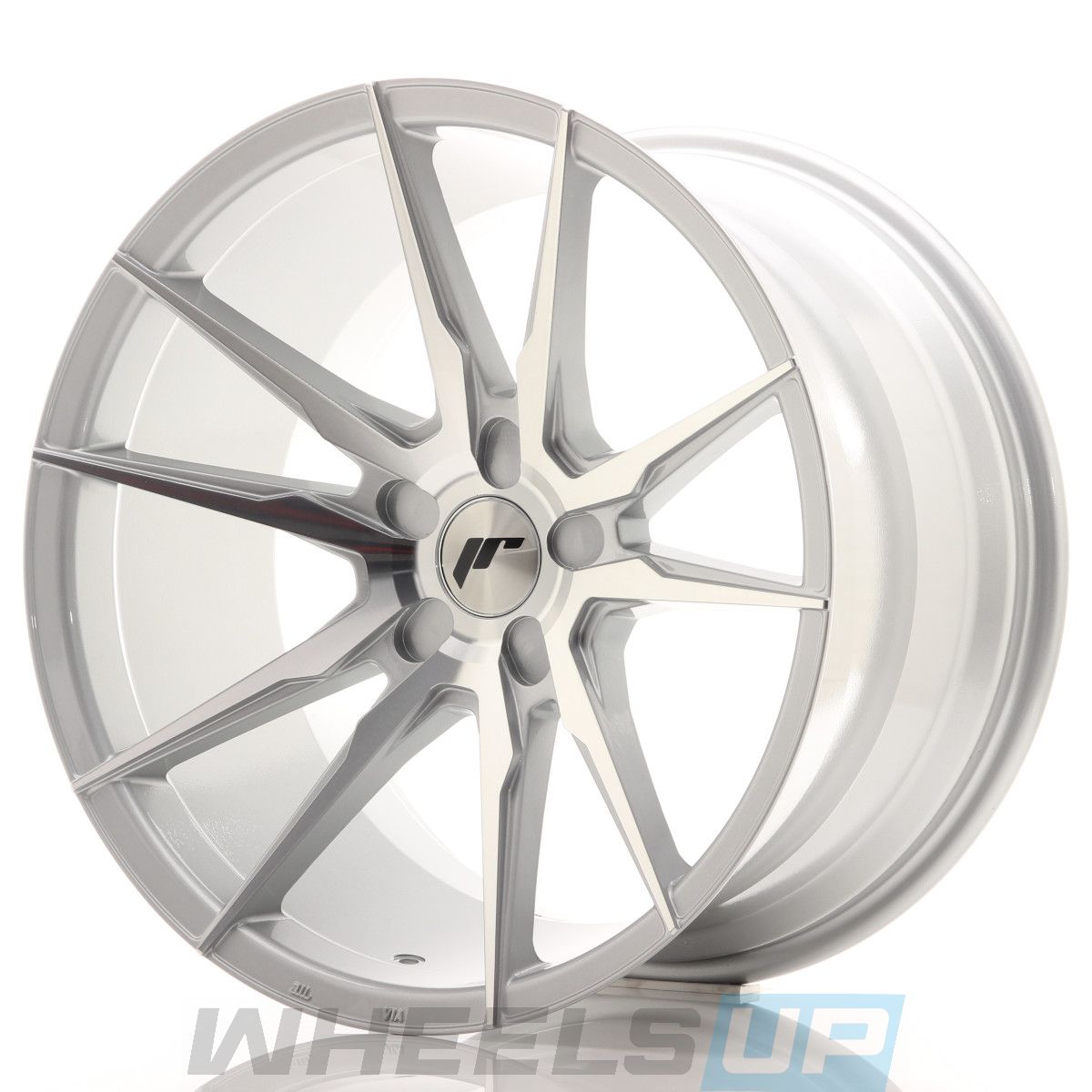Alu kola Japan Racing JR21 21x11 ET15-55 5H BLANK Silver Machined Face WheelsUp