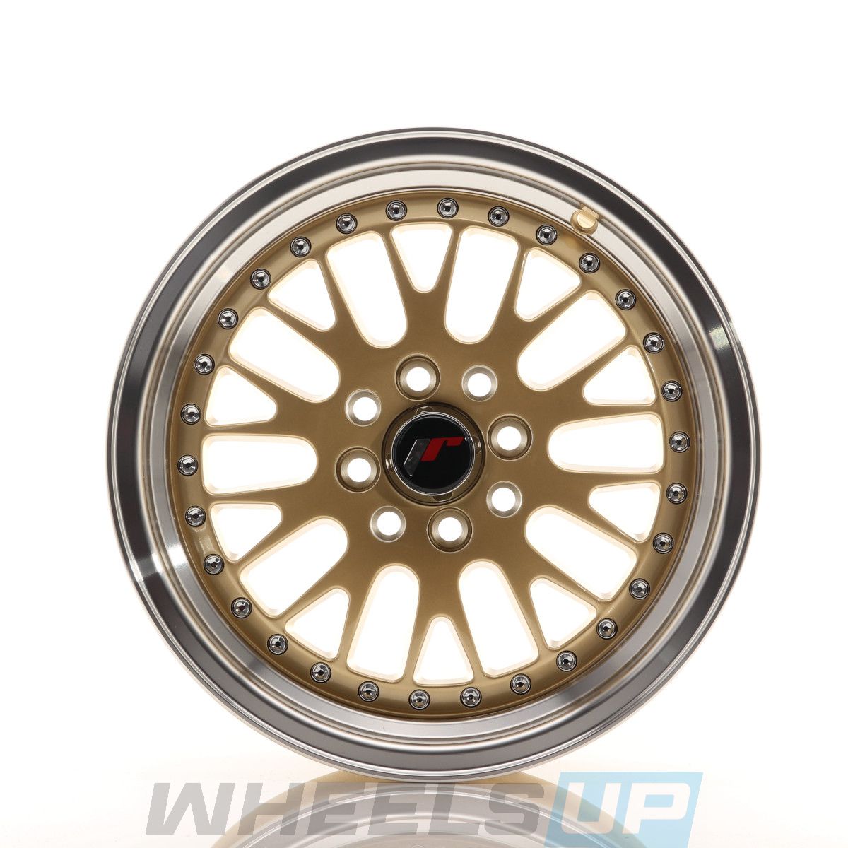 Alu kola Japan Racing JR10 15x7 ET30 4x100/108 Gold w/Machined Lip WheelsUp