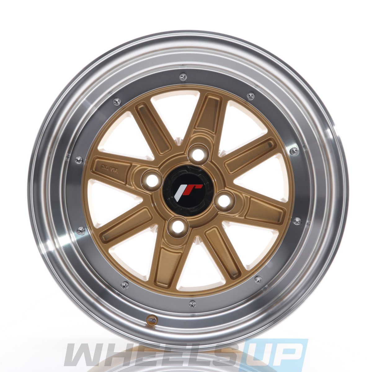 Alu kola Japan Racing JR31 15x7.5 ET20 4x100 Gold w/Machined Lip WheelsUp