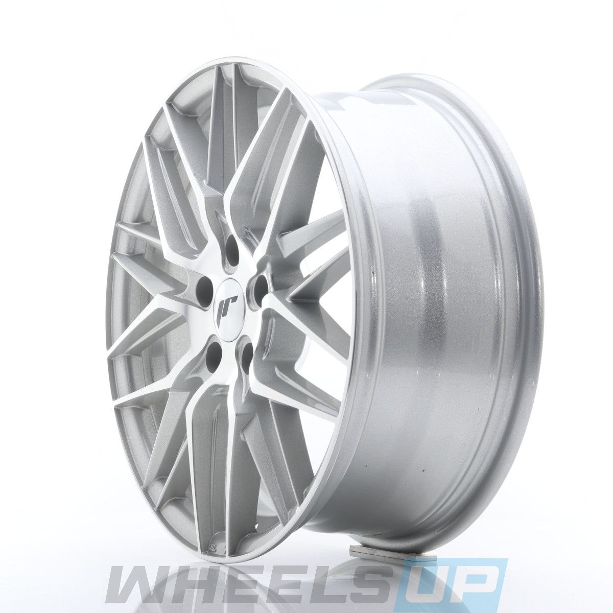 Alu kola Japan Racing JR28 17x7 ET40 5x114,3 Silver Machine Face WheelsUp