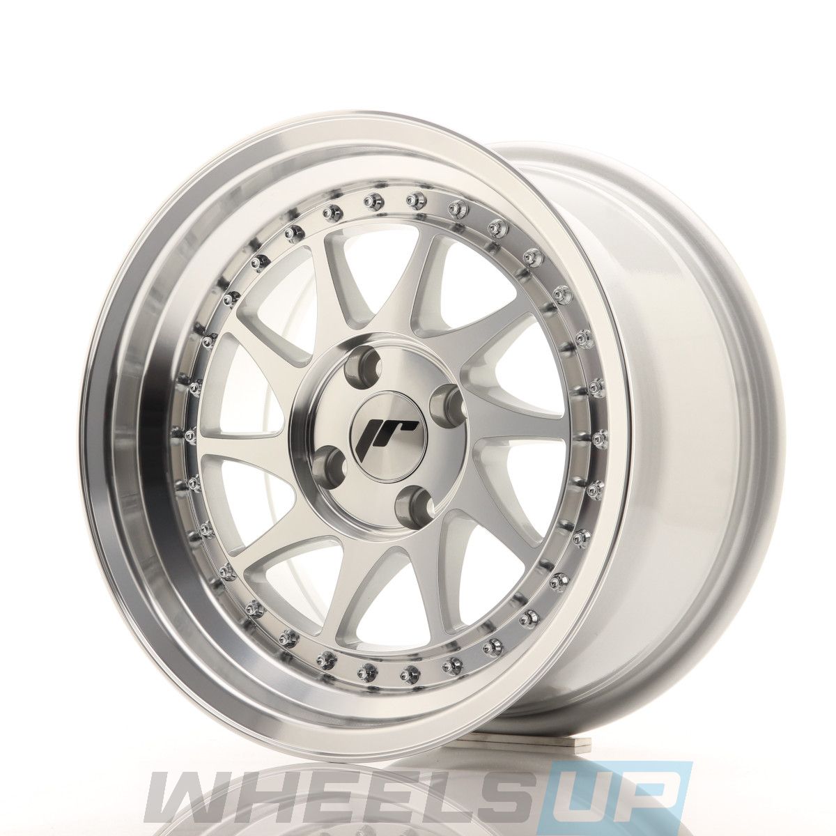 Alu kola Japan Racing JR26 16x8 ET25 4x100/108 Silver Machined Face WheelsUp