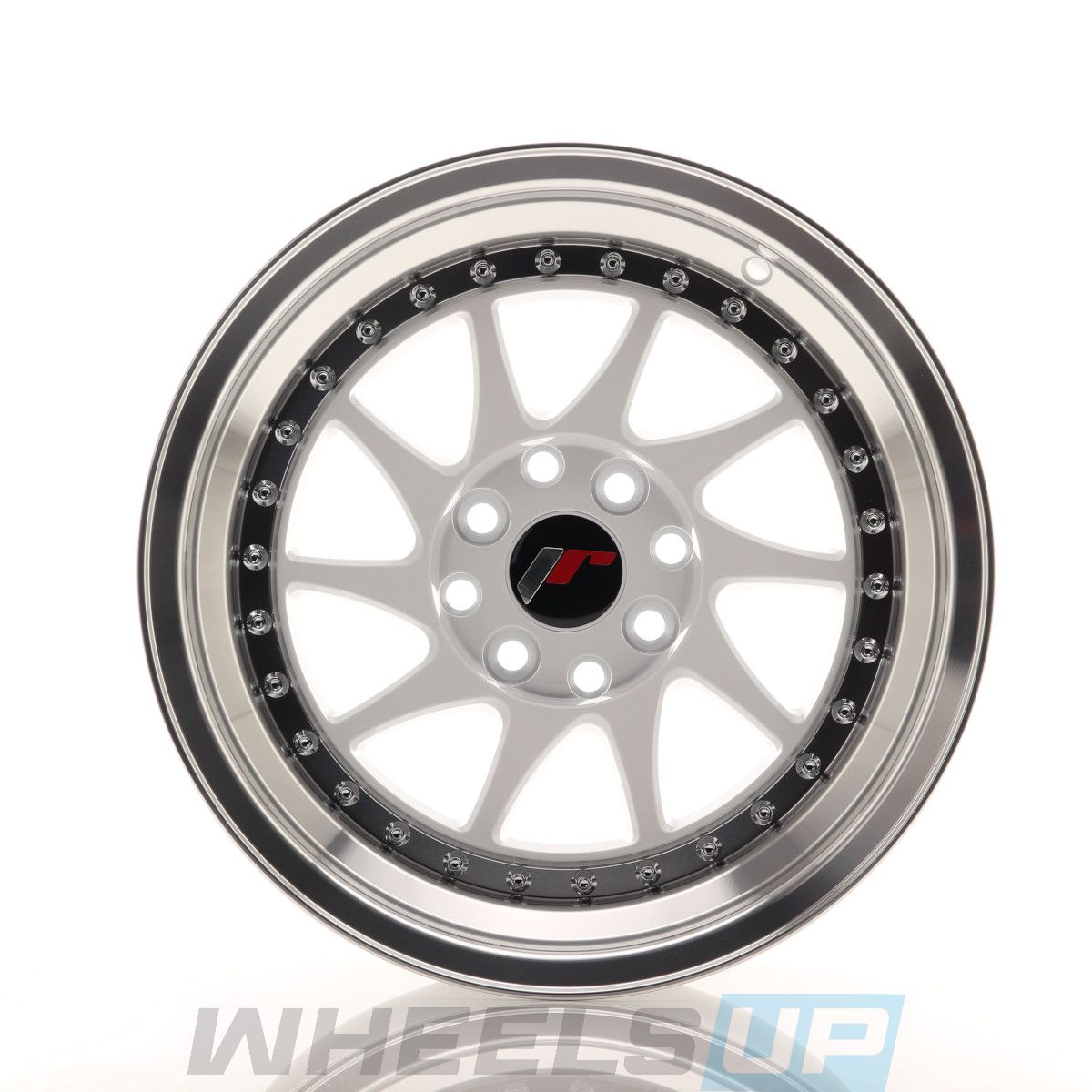 Alu kola Japan Racing JR26 17x8 ET20-35 BLANK White w/Machined Lip WheelsUp