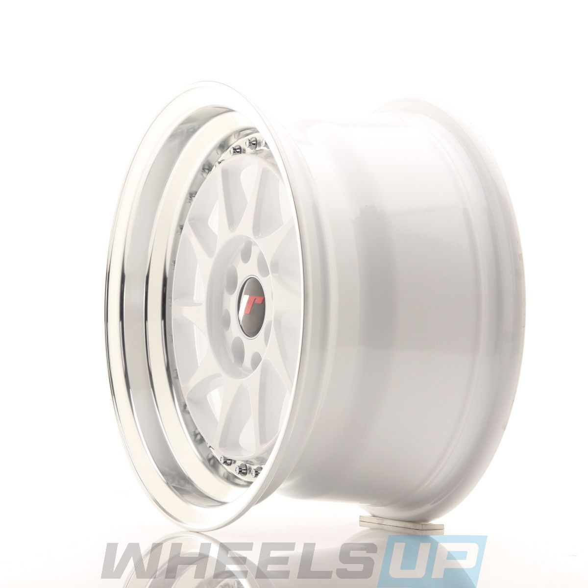 Alu kola Japan Racing JR26 16x8 ET25 4x100/108 White w/Machined Lip WheelsUp