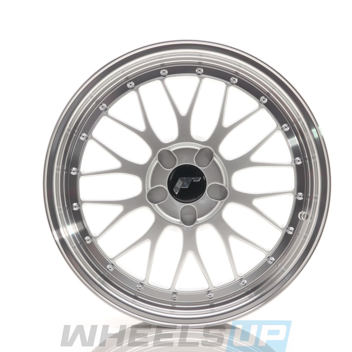 Alu kola Japan Racing JR23 20x10,5 ET15-25 5H BLANK Hyper Silver w/Machined Lip WheelsUp