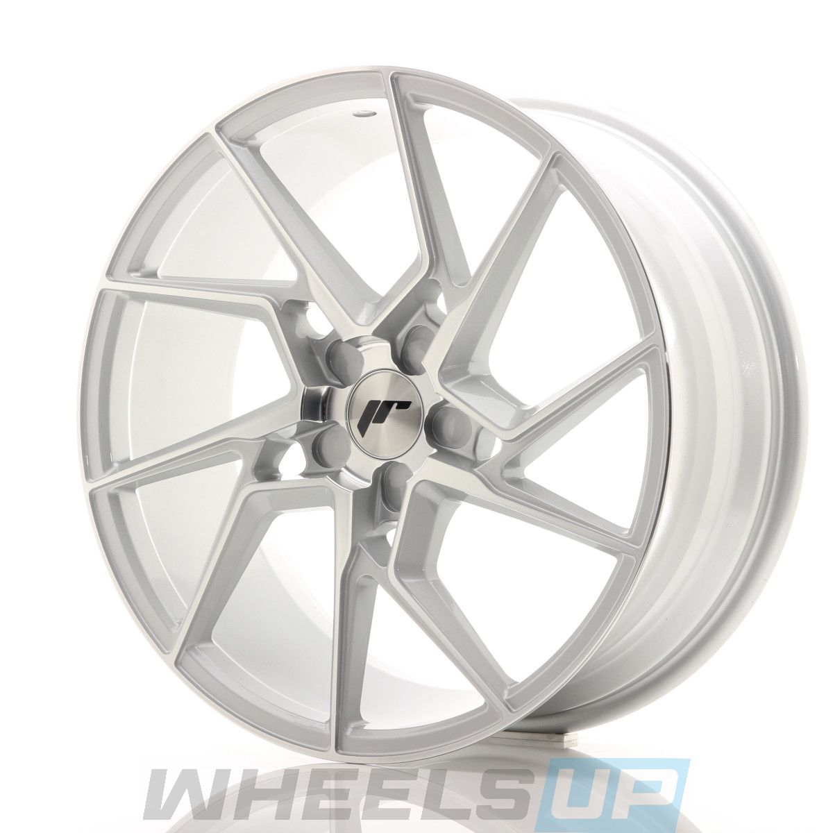 Alu kola Japan Racing JR33 20x10,5 ET15-30 5H BLANK Silver Machined Face WheelsUp