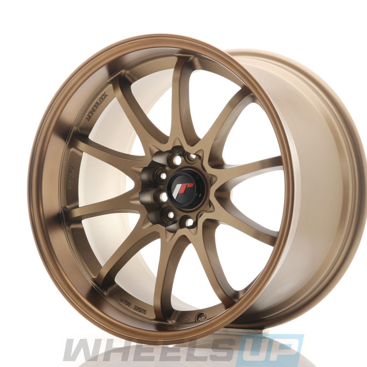 Alu kola Japan Racing JR5 19x9.5 ET12-36 5H BLANK Dark Anodized Bronze WheelsUp