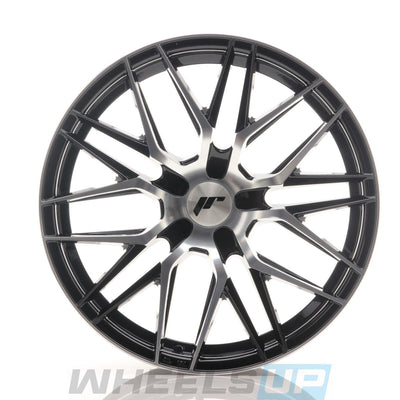 Alu kola Japan Racing JR28 17x8 ET25-40 BLANK Gloss Black Machined Face WheelsUp