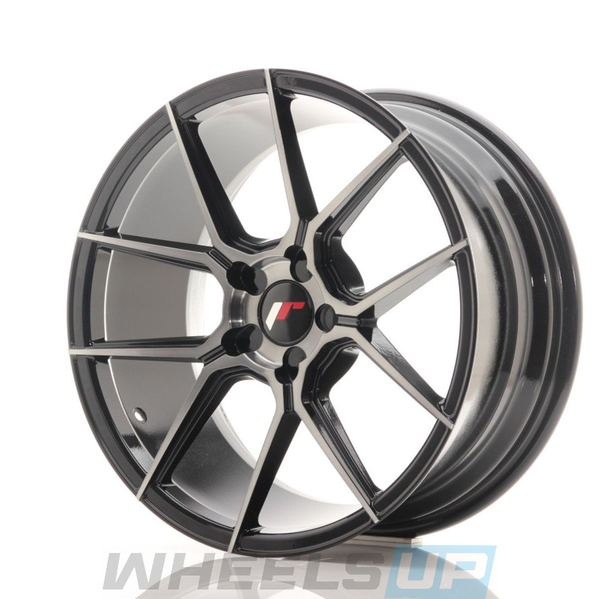 Alu kola Japan Racing JR30 19x8,5 ET20-42 5H BLANK Black Brushed w/Tinted Face WheelsUp