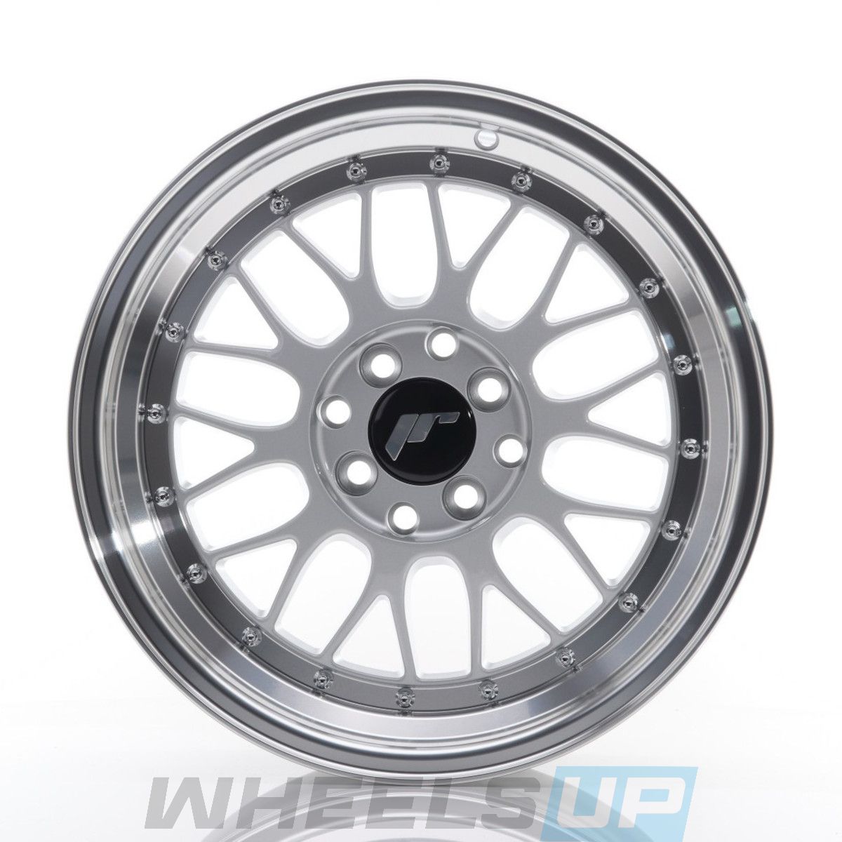 Alu kola Japan Racing JR23 17x8 ET35 4x100 Hyper Silver w/Machined Lip WheelsUp