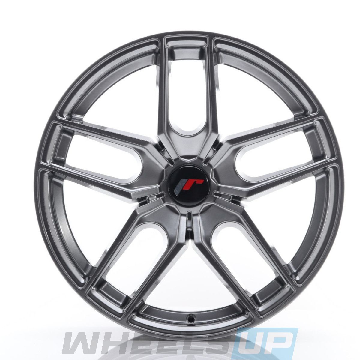 Alu kola Japan Racing JR25 20x8,5 ET20-40 5H BLANK Hyper Black WheelsUp