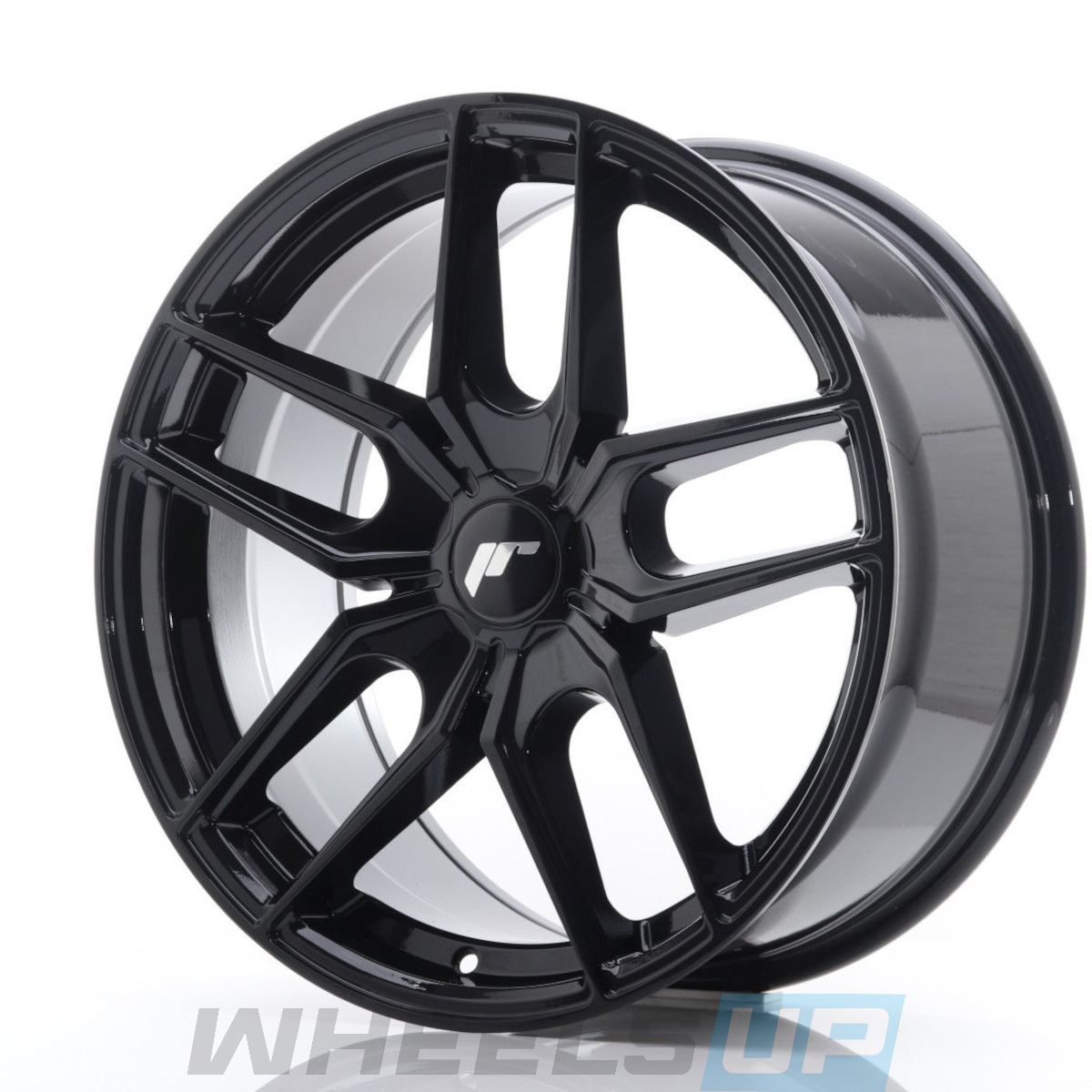 Alu kola Japan Racing JR25 18x8,5 ET20-40 5H BLANK Gloss Black WheelsUp