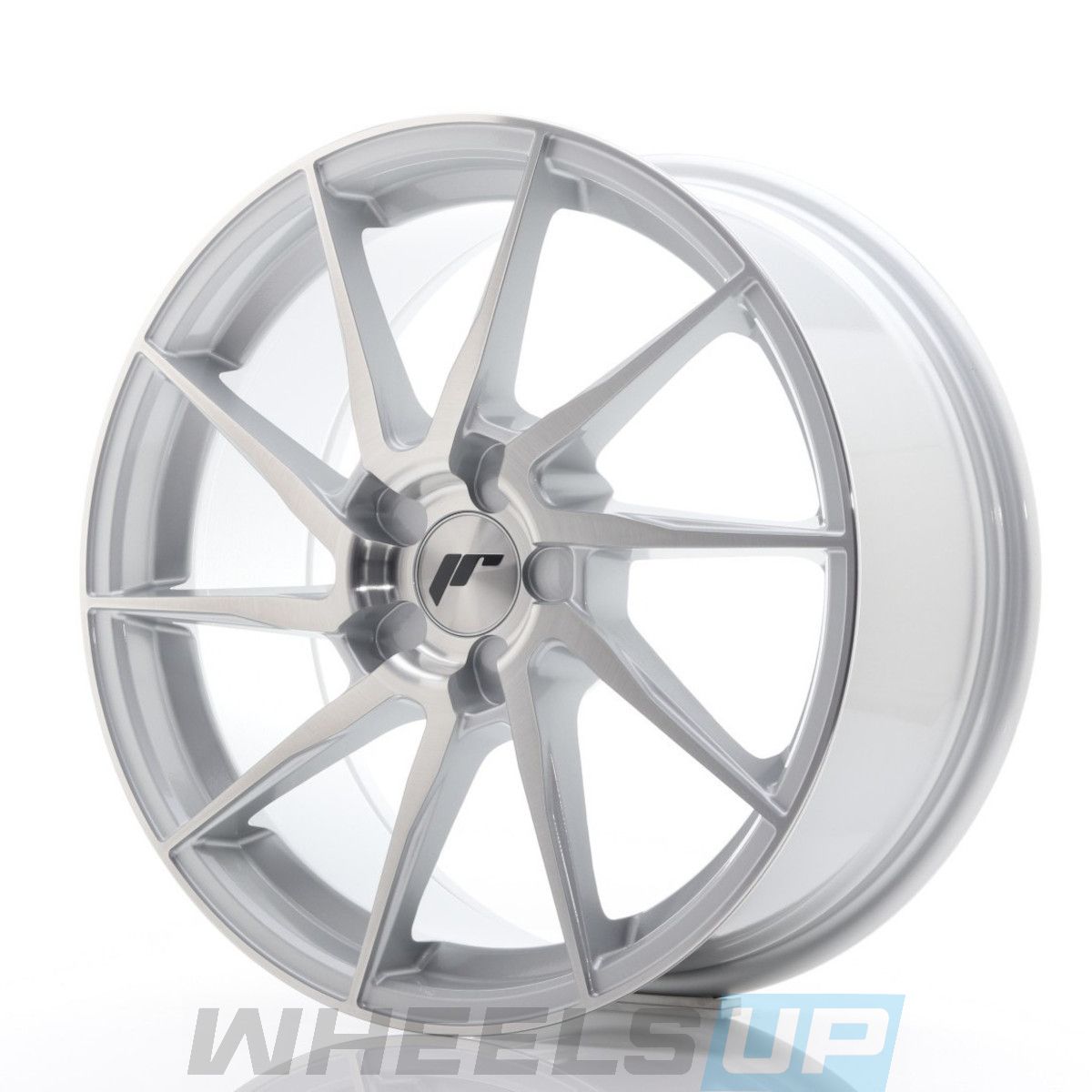 Alu kola Japan Racing JR36 23x10 ET30-55 5H BLANK Silver Brushed Face WheelsUp