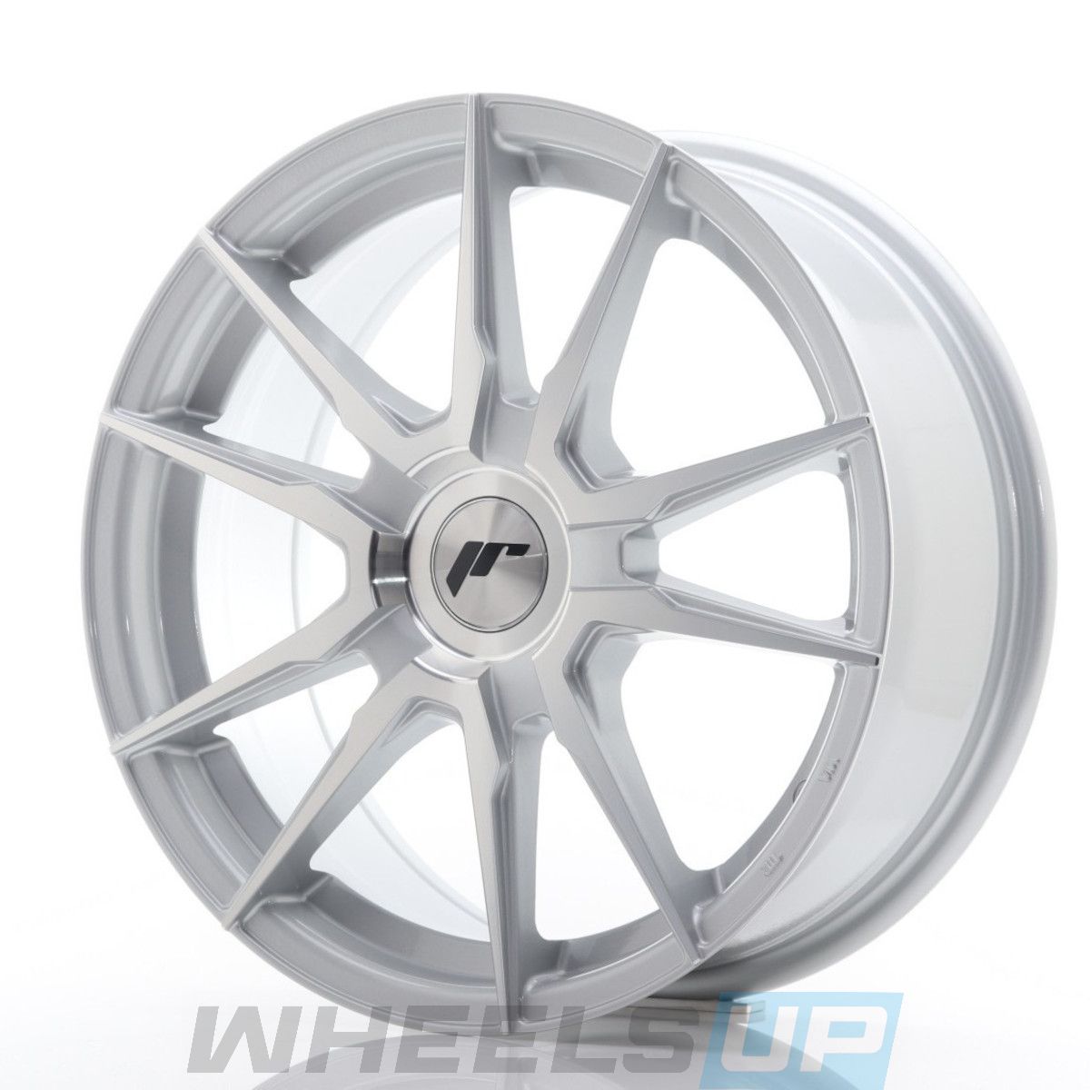 Alu kola Japan Racing JR21 17x7 ET25-40 BLANK Machined Silver WheelsUp