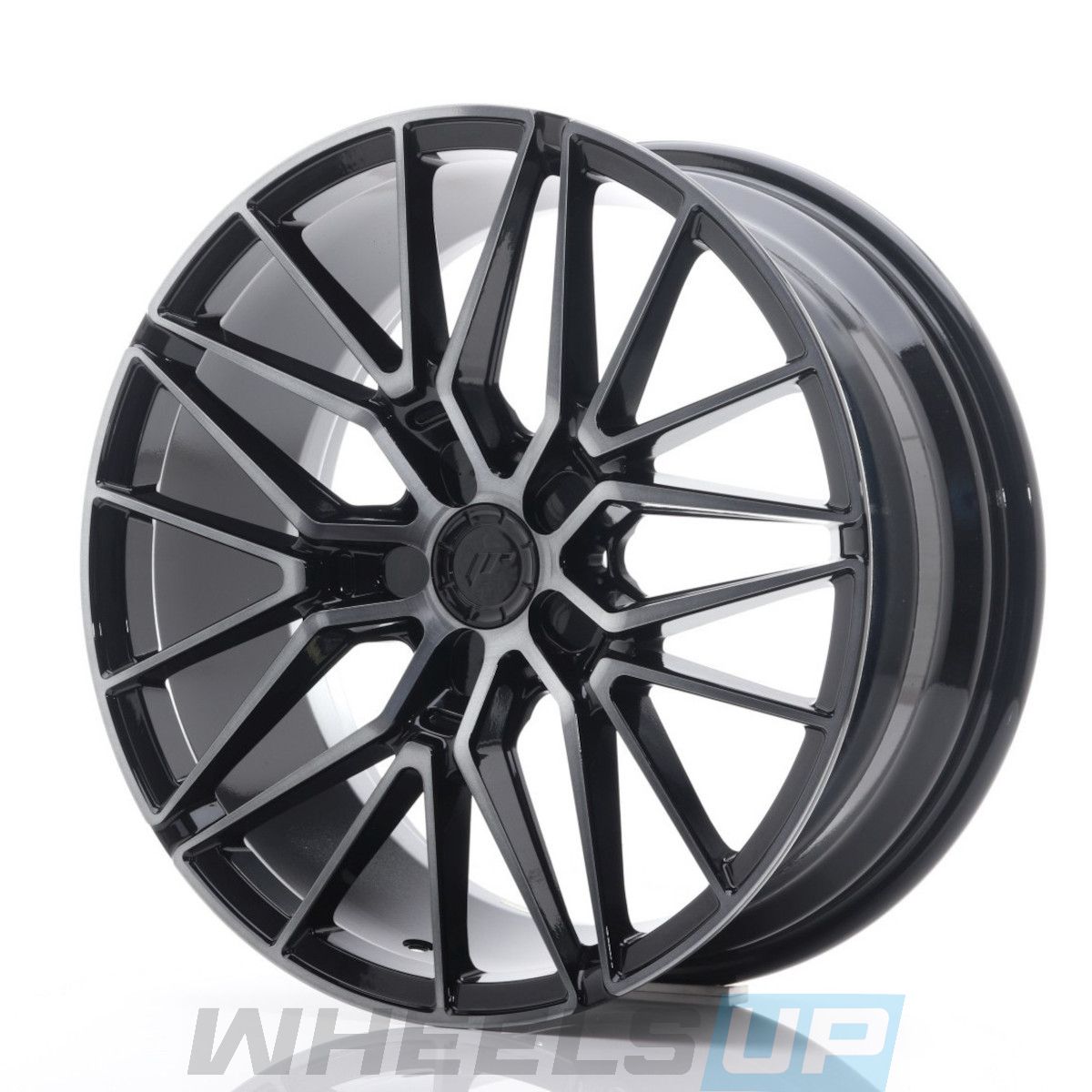 Alu kola Japan Racing JR38 20x8,5 ET20-45 5H BLANK Black Brushed w/Tinted Face WheelsUp