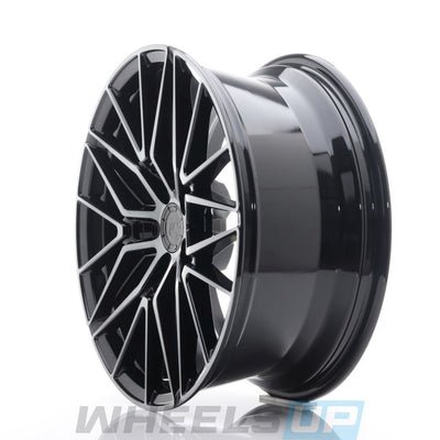 Alu kola Japan Racing JR38 22x9,5 ET15-51 5H BLANK Black Brushed w/Tinted Face WheelsUp