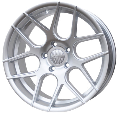 Alu kola HAXER SSA03 8x17 5x120 ET20 74.1 Silver Shining | Wheelsup.cz