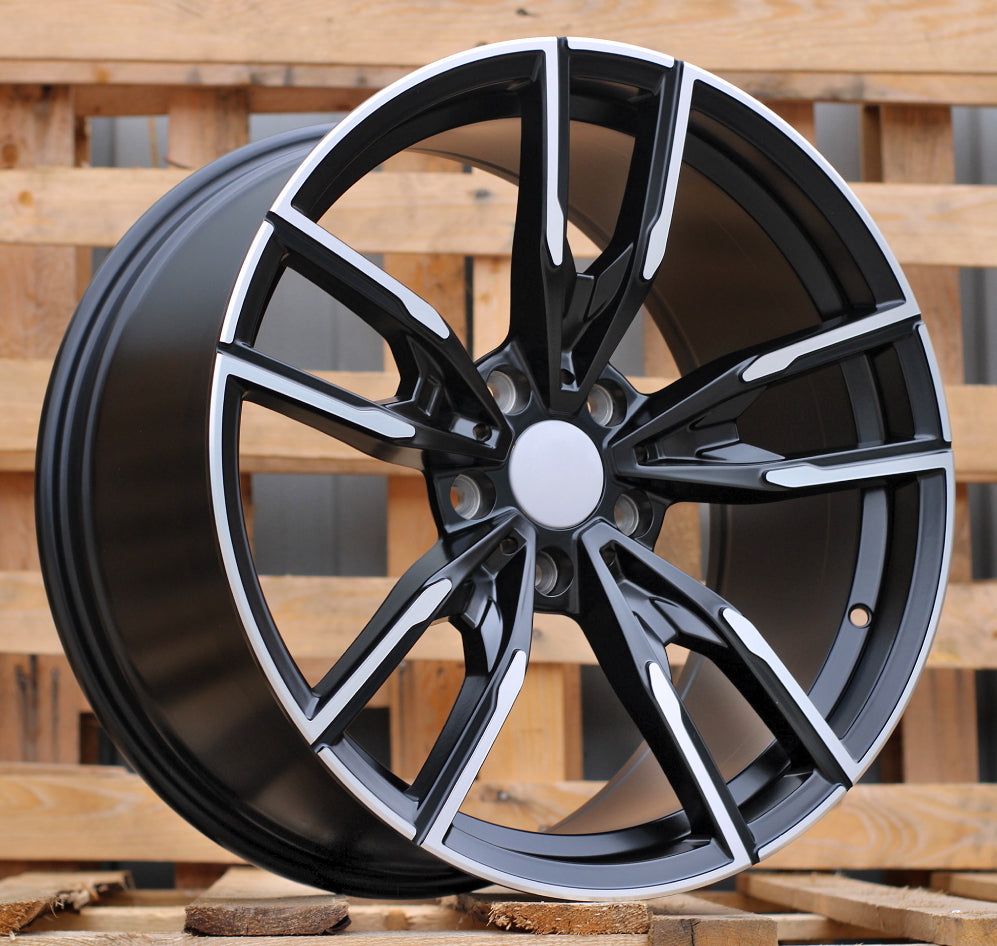 Alu kola pro BMW I5478 8.5x19 5x120 ET35 Black Polished Half Matt