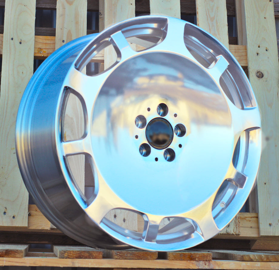 Alu kola pro Mercedes FBX007 8.5x18 5x112 ET35 66.6 stříbrná