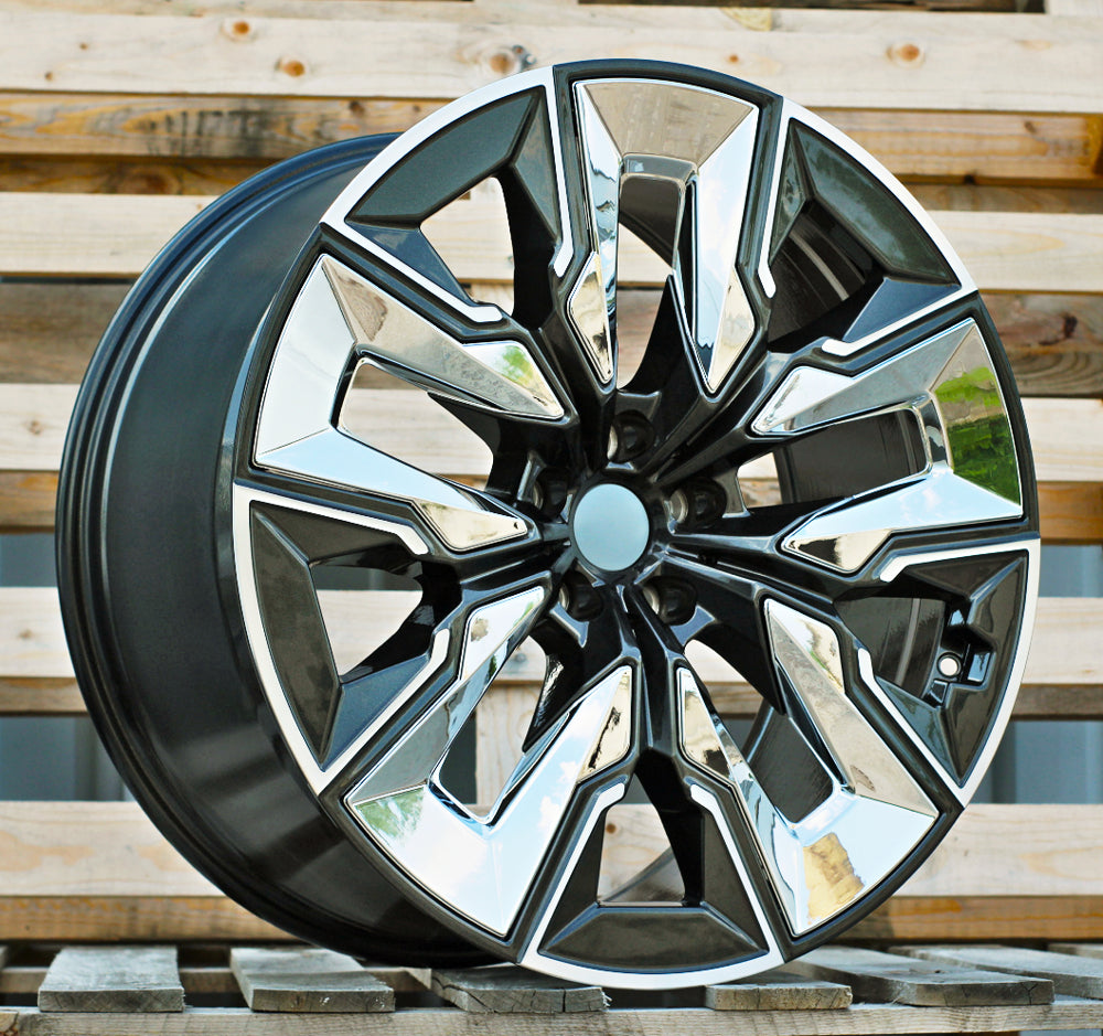 Alu kola pro BMW H3447F 9x21 5x112 ET24 66.6 Grey Polished