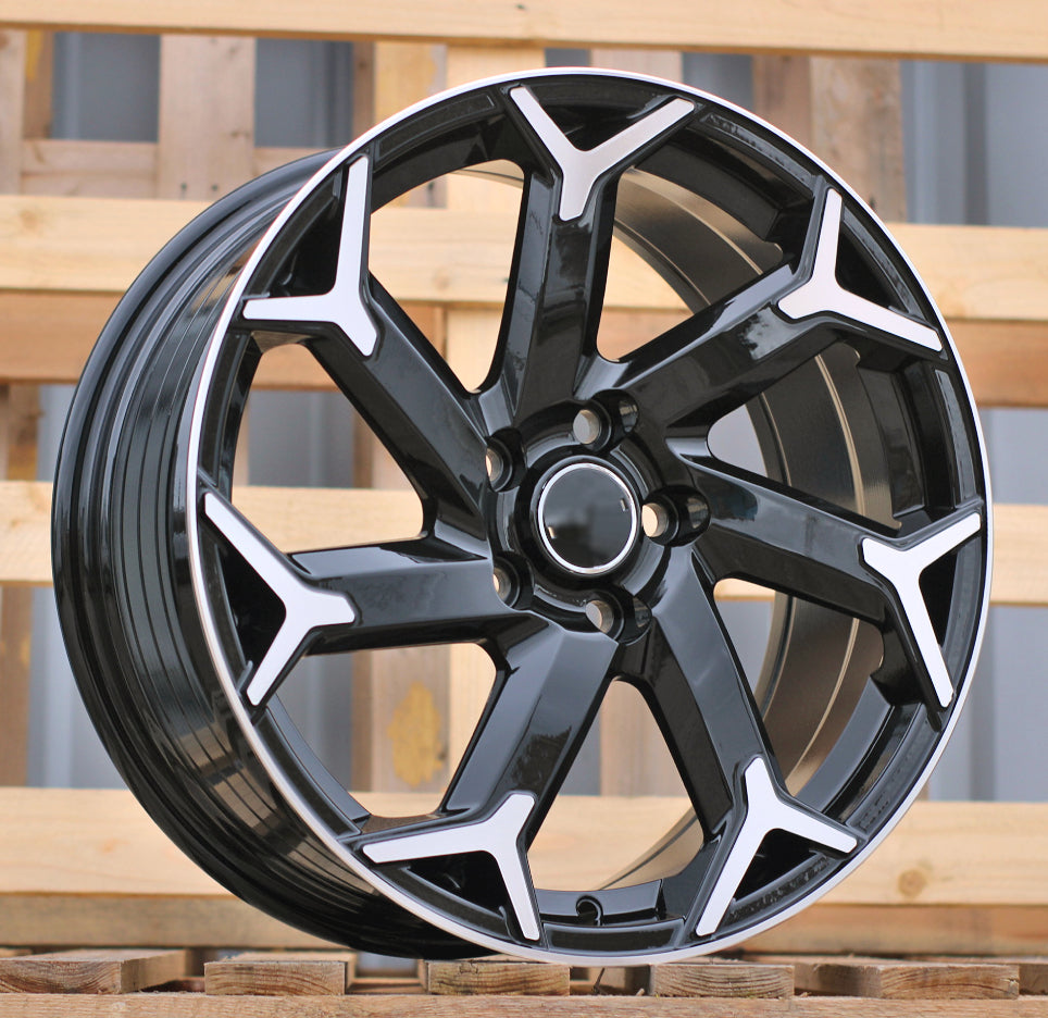 Alu kola pro Toyota F3051 8x18 5x114.3 ET40 60.1 Black Polished