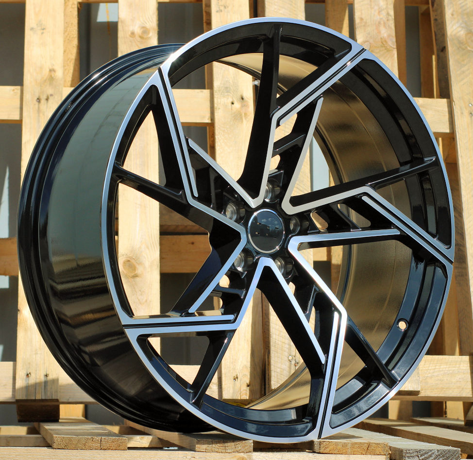 Alu kola pro Audi I5611 9x21 5x112 ET32 Black Polished