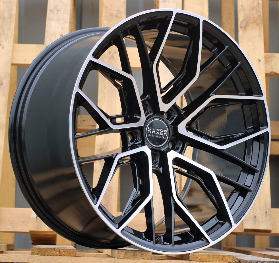 Alu kola HAXER HX015F 10.5x20 5x112 ET20 Black Polished