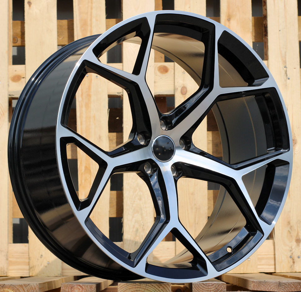 Alu kola pro Audi I5598 8x18 5x100 ET40 Black Polished