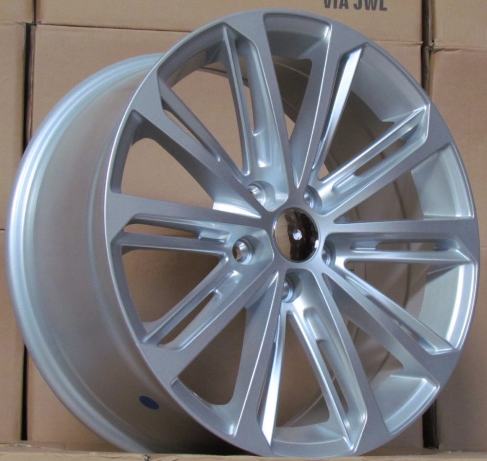 Alu kola pro Volkswagen LU980 8x18 5x112 ET44 Silver Shining