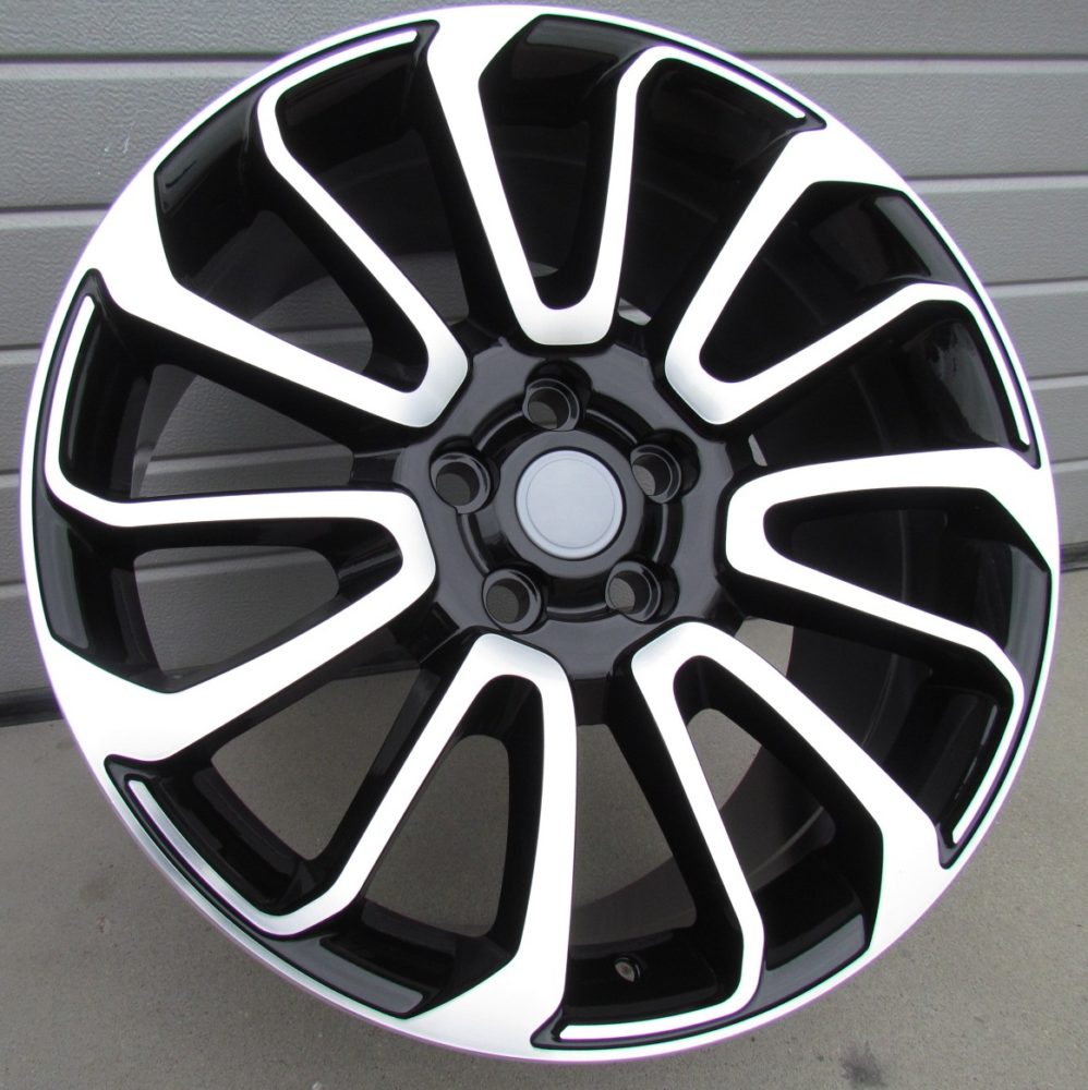 Alu kola pro Land Rover BY959 9.5x22 5x120 ET45 Black Polished