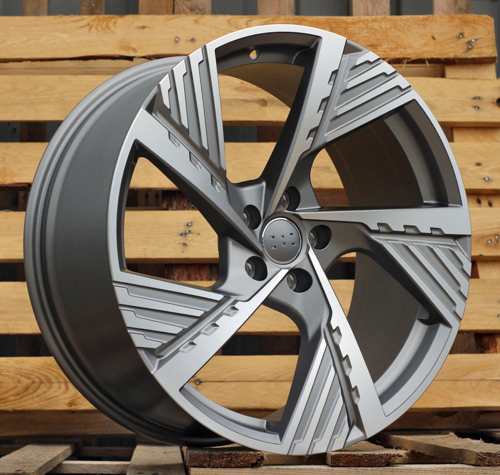 Alu kola pro Audi I5639 9x20 5x112 ET38 Grey Polished Half Matt