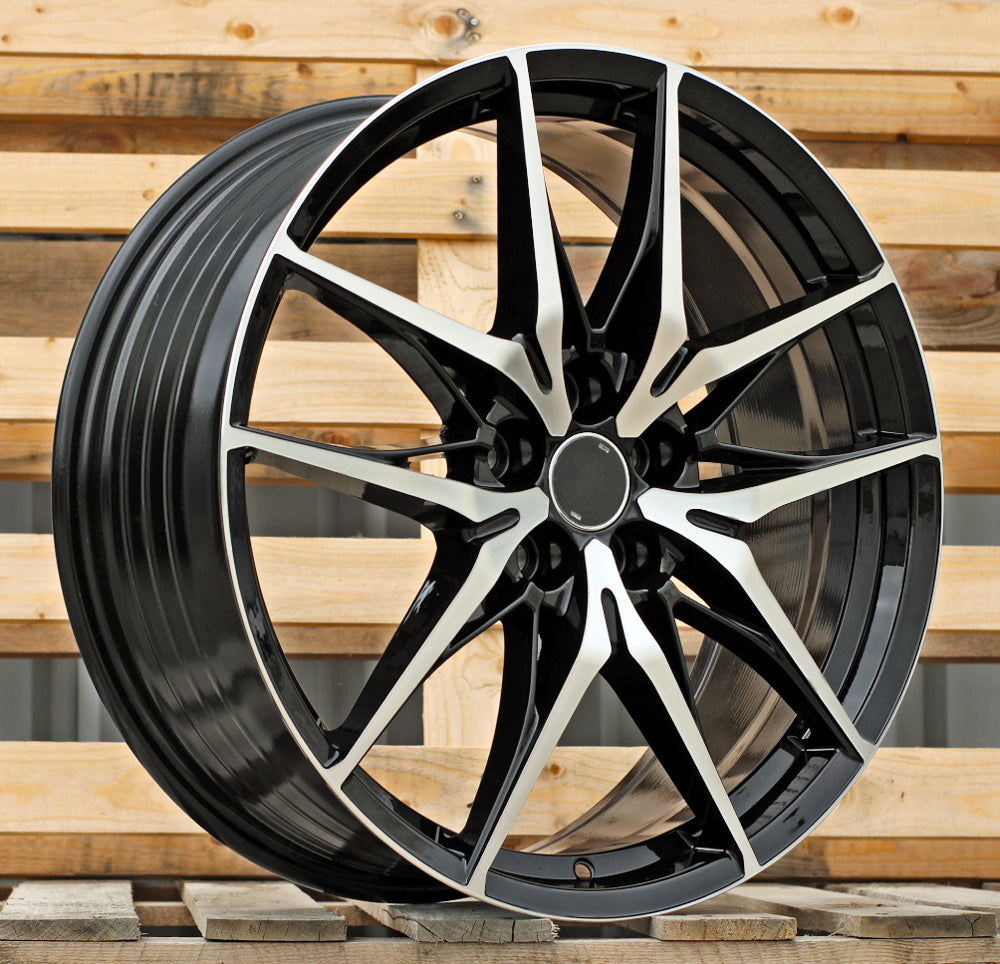 Alu kola pro Toyota 3S1405 8x20 5x114.3 ET40 60.1 Black Polished