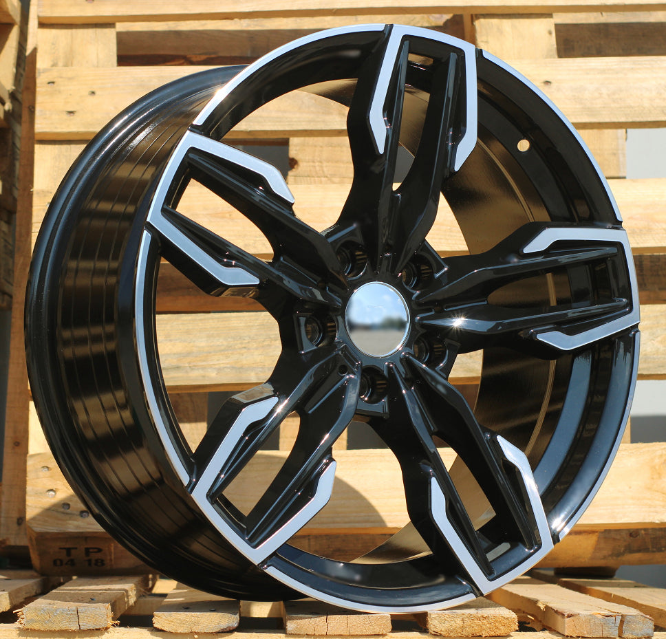 Alu kola pro BMW FE170 8.5x19 5x120 ET38 Black Polished