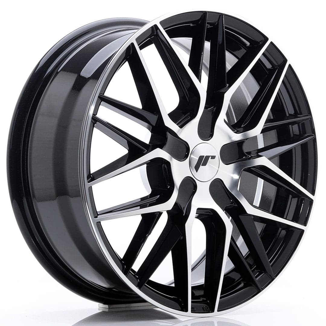 Alu kola Japan Racing JR28 17x8 ET35 5x100 Glossy Black WheelsUp