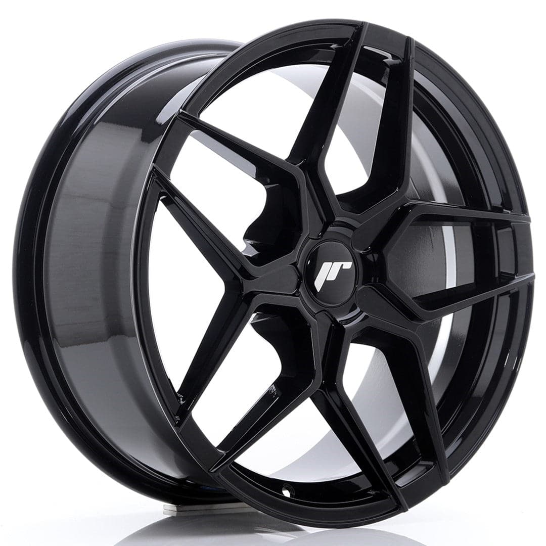 Alu kola Japan Racing JR34 18x9 ET42 5x112 Glossy Black WheelsUp